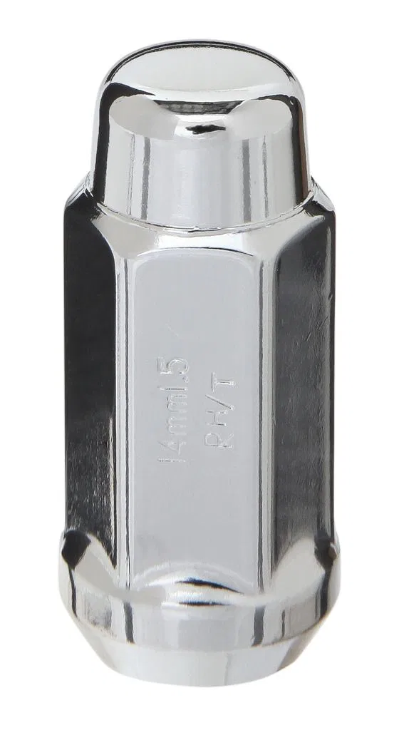 DPC1096L – WC WHEEL ACC Lug Nut, 9/16 Inch x 18 Thread Size 60 Degree Conical Bulge Acorn Lug Use With Steel/ Aluminu...
